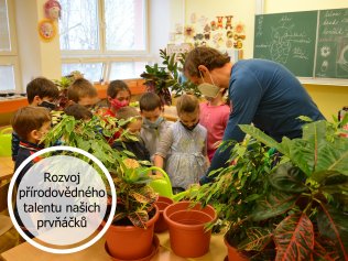 děti a rostliny